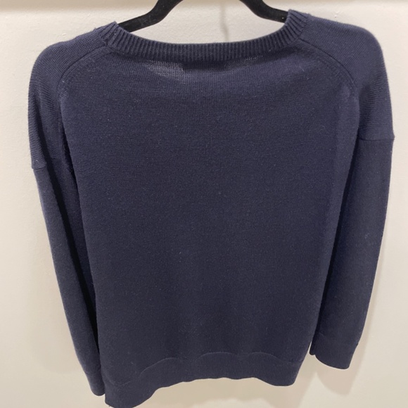 Navy Babaton Sweater | Aritzia | Size 1 - Picture 3 of 4